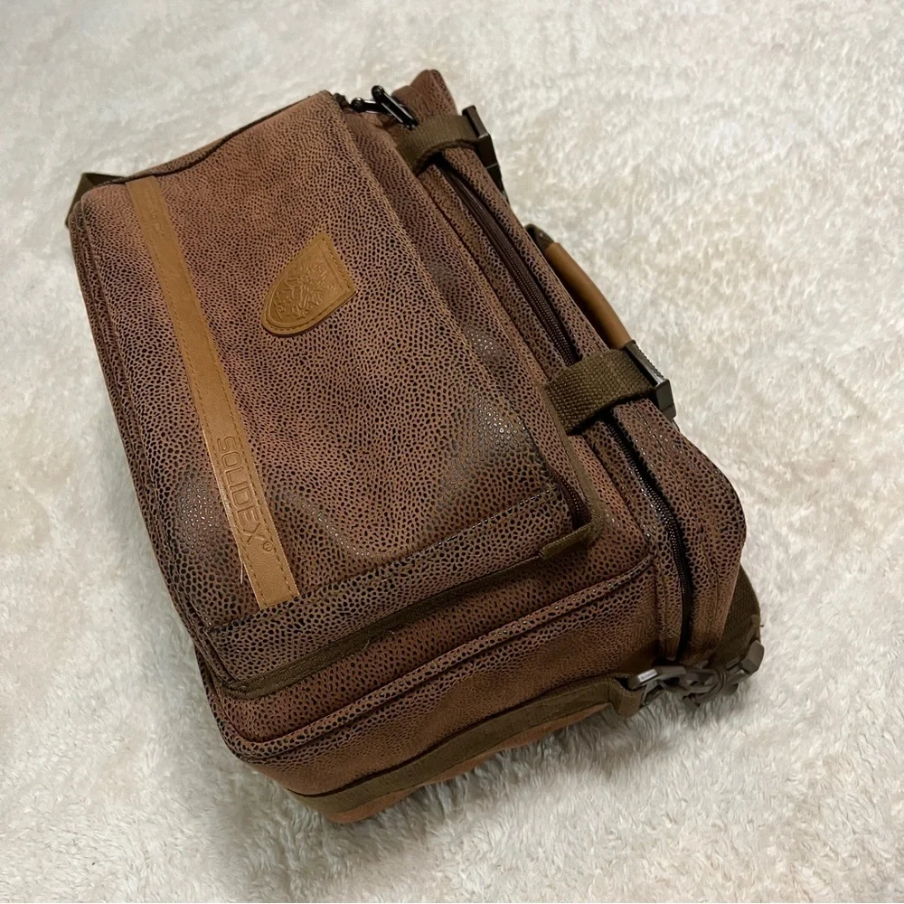Brown Leather Camera Bag